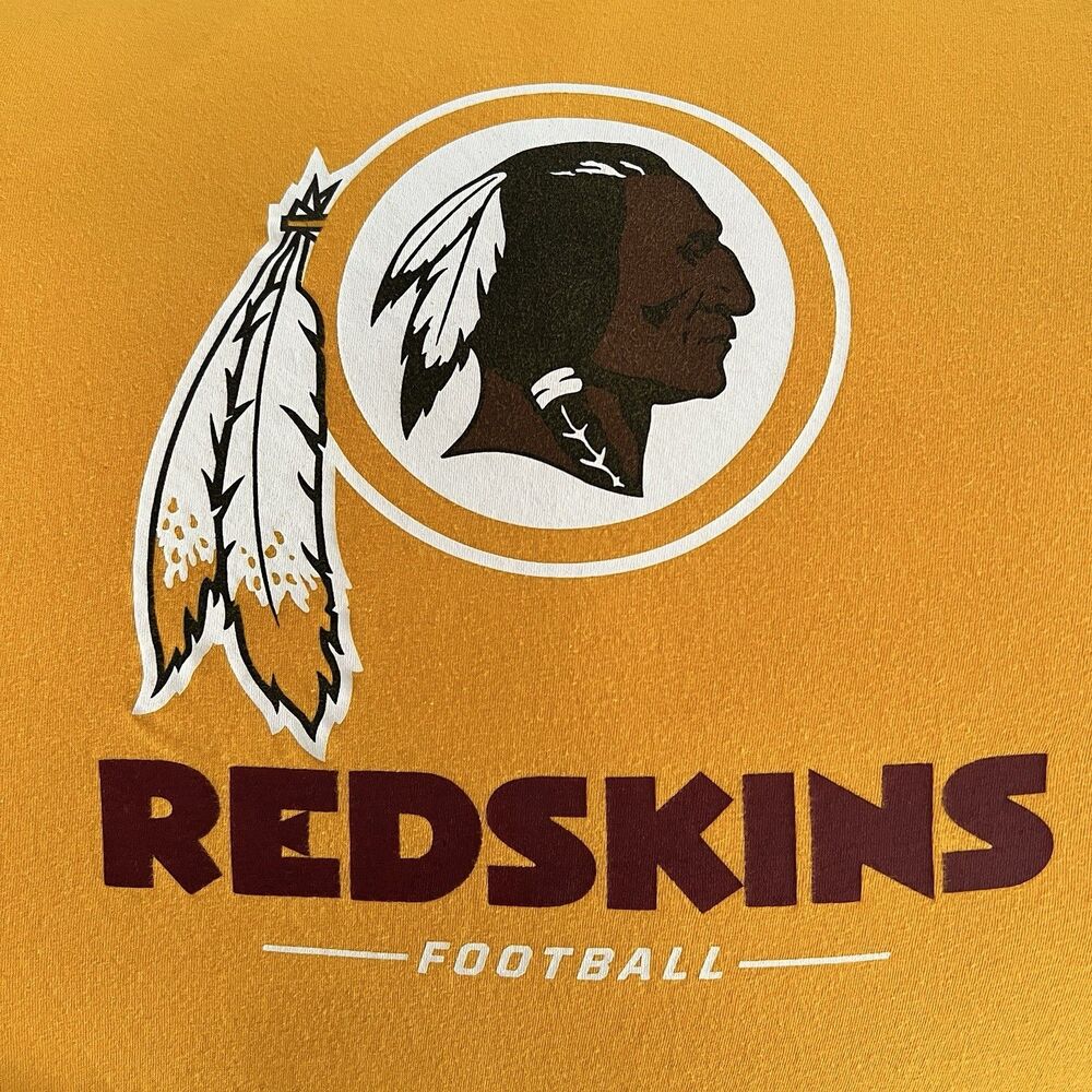 Fanatics Washington Redskins Football Throwback Logo Men’s TShirt Size MED